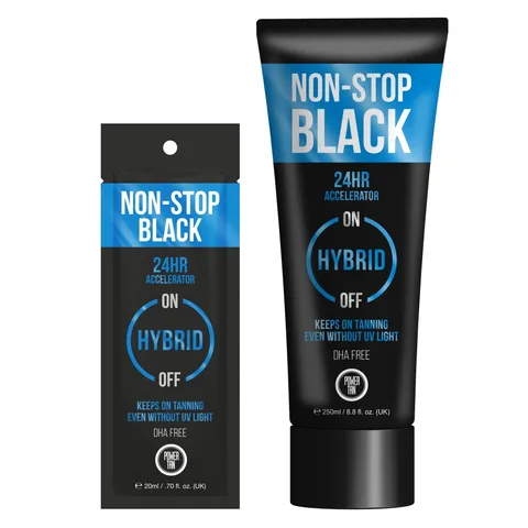 Power Tan Power Tan Non-Stop Black Hybrid Accelerator