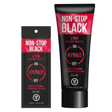 Power Tan Power Tan Non-Stop Black Hybrid Tingle Gelee